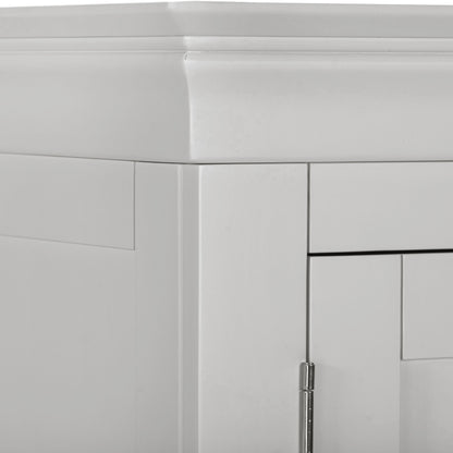 Bordeaux 2 Door Wardrobe - Pebble Grey