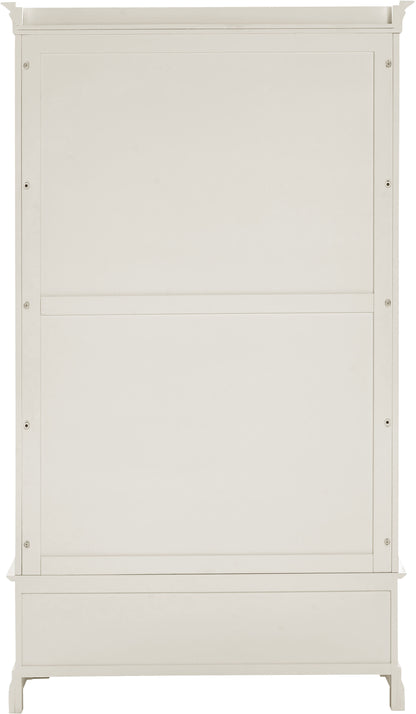 Bordeaux 2 Door Wardrobe - Ivory