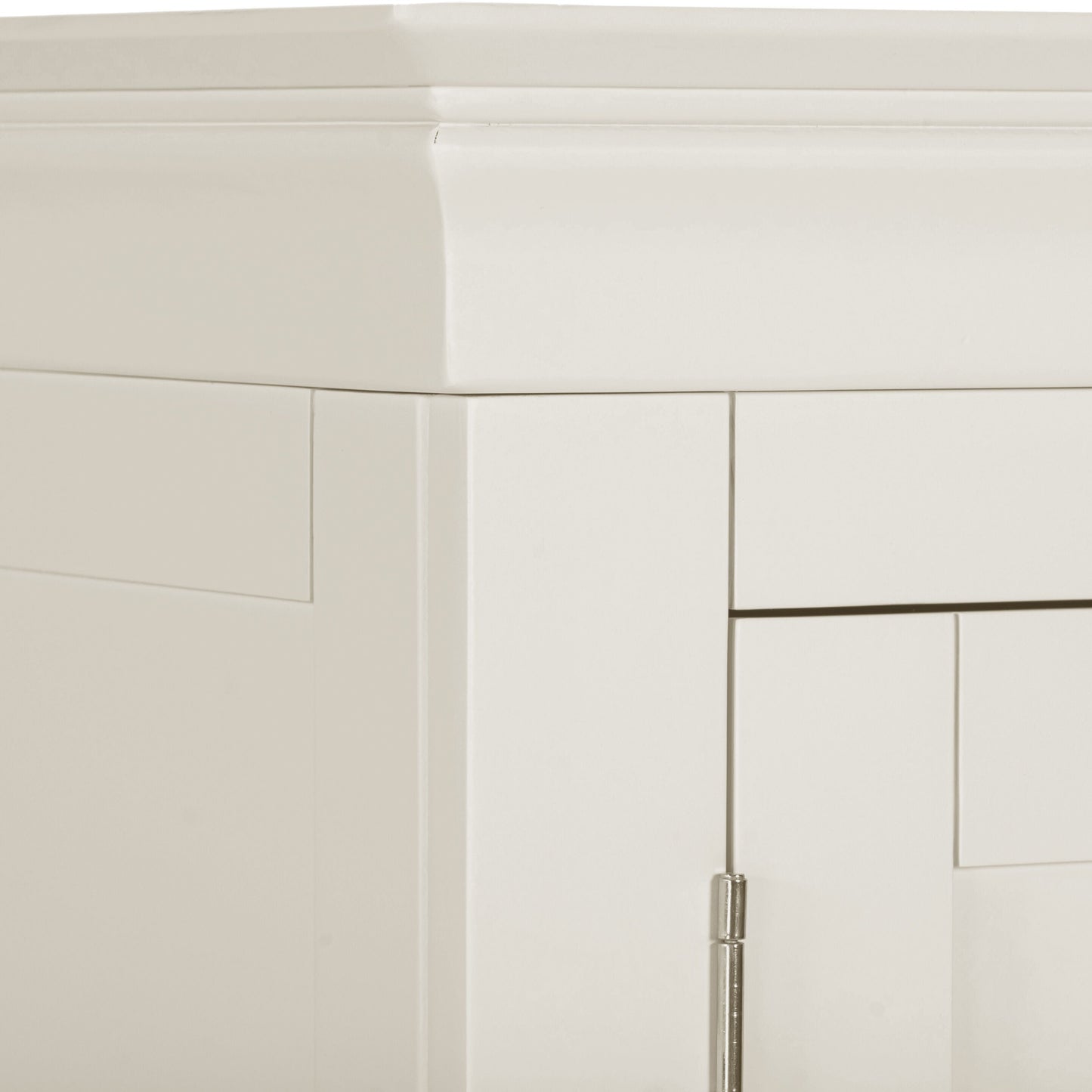 Bordeaux 2 Door Wardrobe - Ivory