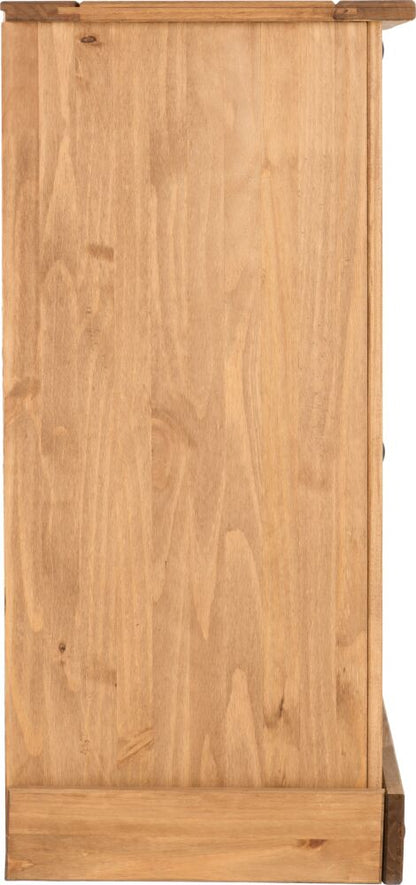 Corona 2+2 Drawer Chest - Distressed Waxed Pine