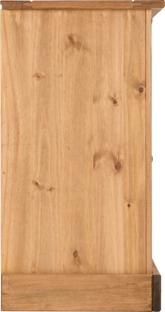 Corona 3 Drawer Chest - Distressed Waxed Pine