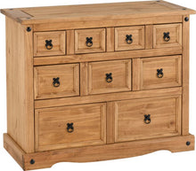 Corona Merchant Chest - Distressed Waxed Pine