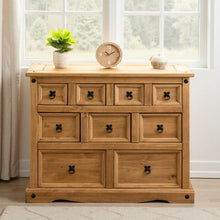 Corona Merchant Chest - Distressed Waxed Pine
