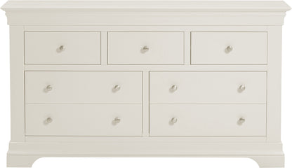 Bordeaux 3+2 Drawer Chest - Ivory