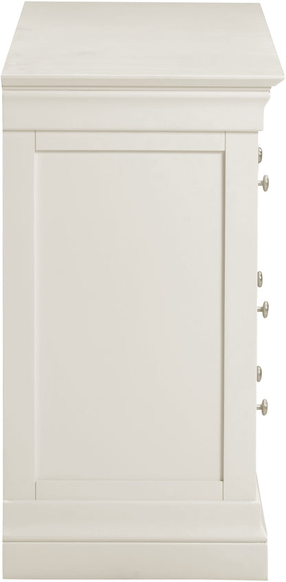 Bordeaux 3+2 Drawer Chest - Ivory