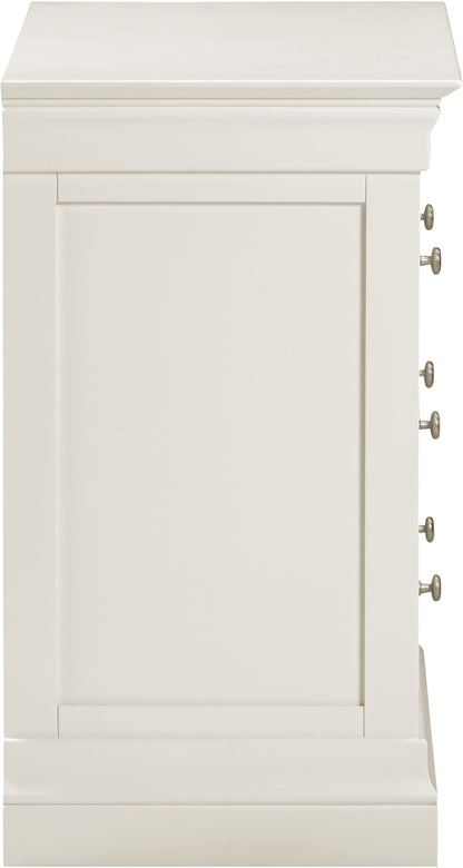 Bordeaux 3 Drawer Chest - Ivory