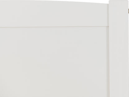 Amber 3' Single Bed - White