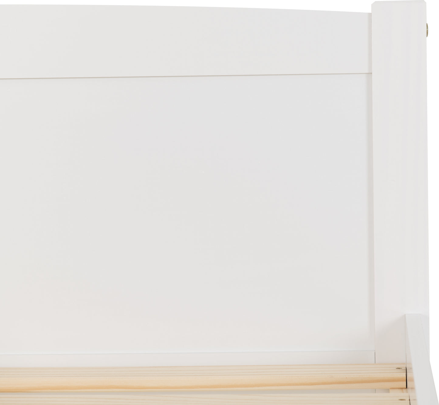 Amber 4'6" Double Bed - White
