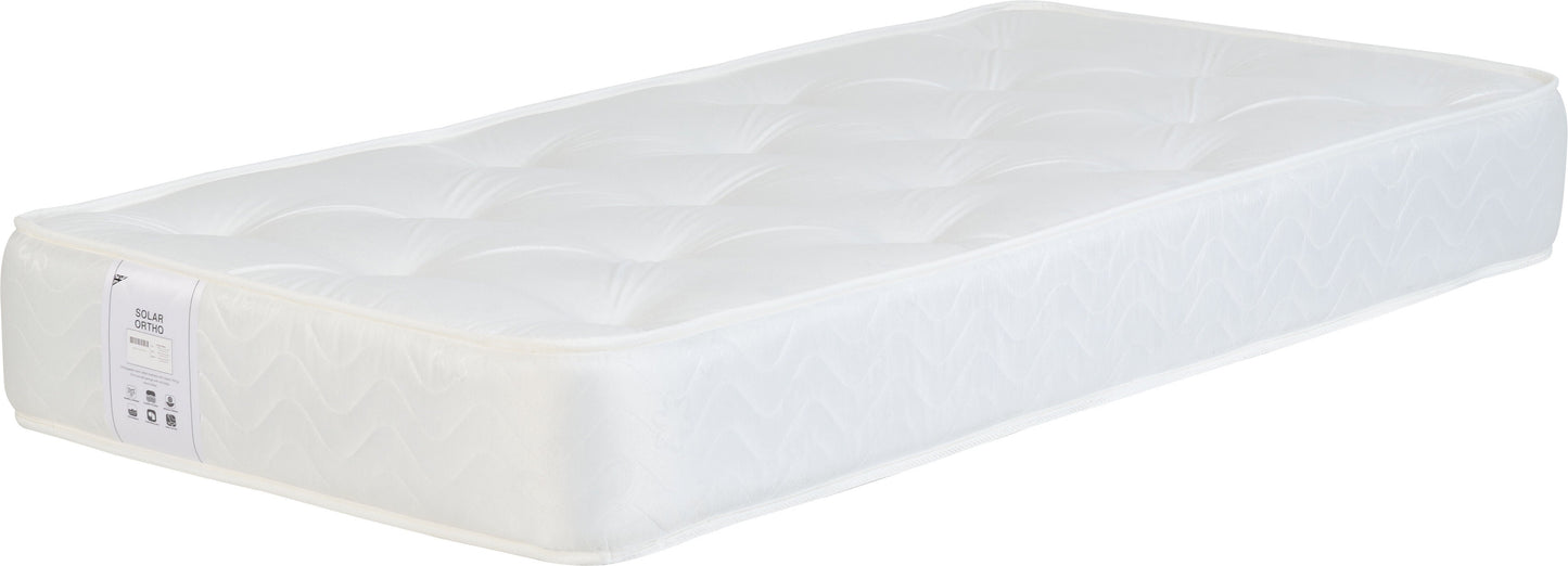 Solar 3ft Single Orthopaedic Mattress