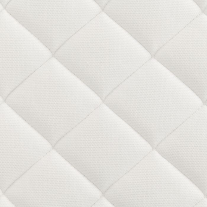 Yasmin 4'6" Double Roll Up Mattress 18Cm (Bonnel Spring) - White