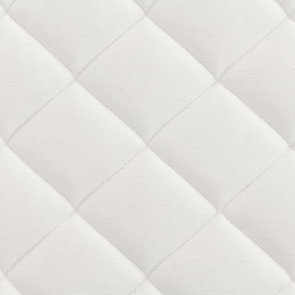 Yasmin 4'6" Double Roll Up Mattress 18Cm (Bonnel Spring) - White