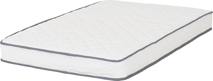 Yasmin 4'6" Double Roll Up Mattress 18Cm (Bonnel Spring) - White