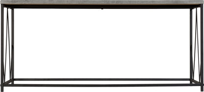 Athens Rectangular Coffee Table - Concrete Effect