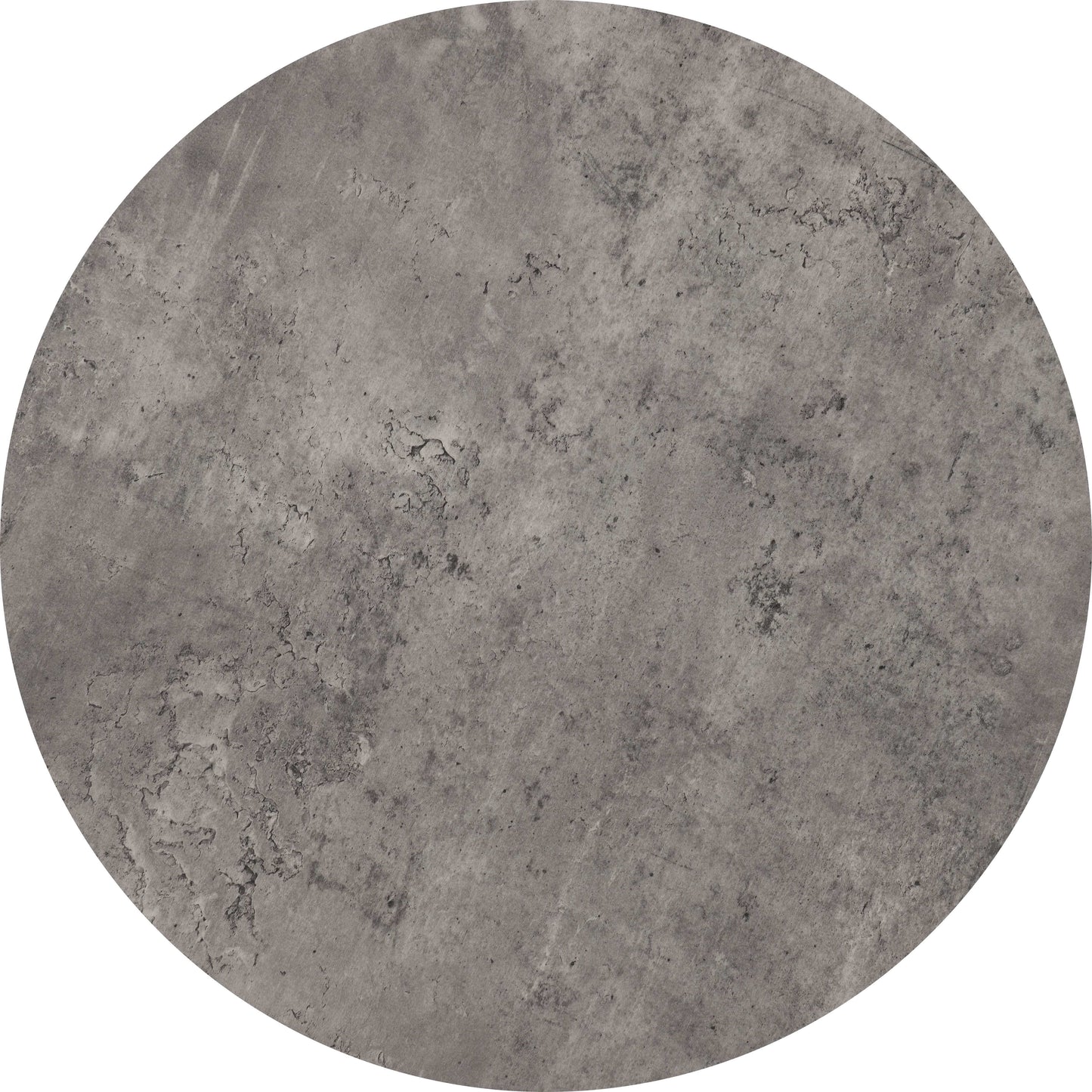 Athens Round Coffee Table Set - Concrete Effect
