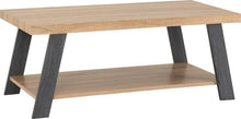 Eddie Coffee Table - Grey/Sonoma Effect