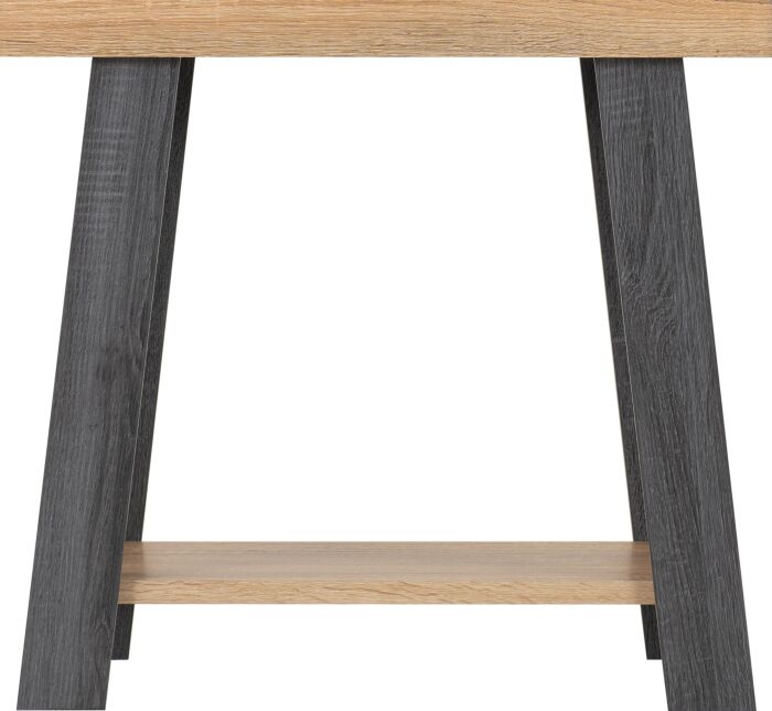 Eddie Side Table - Grey/Sonoma Effect