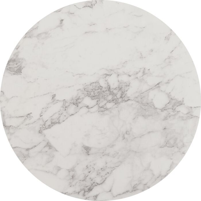 Dallas Side Table - Marble/Gold Effect