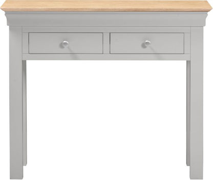 Bordeaux Console Table - Pebble Grey/Oak