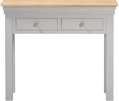 Bordeaux Console Table - Pebble Grey/Oak