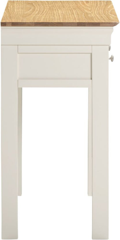 Bordeaux Console Table - Ivory/Oak