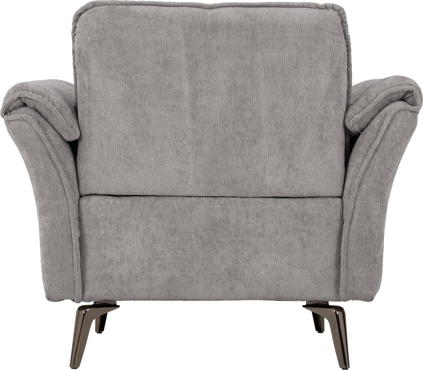 Amalfi 1 Seater Chair - Grey Fabric