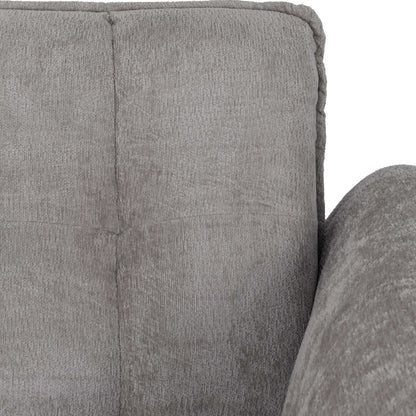 Amalfi 1 Seater Chair - Grey Fabric