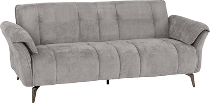 Amalfi 3 Seater Sofa - Grey Fabric