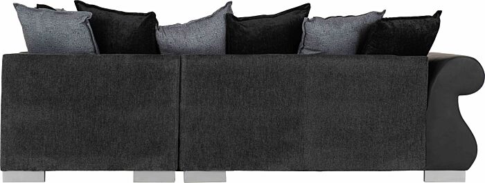 Elsa Right Hand Facing Corner Sofa - Dark Grey
