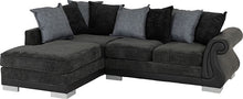Elsa Left Hand Facing Corner Sofa - Dark Grey