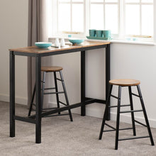 Athens Breakfast Bar Set - Acacia Effect