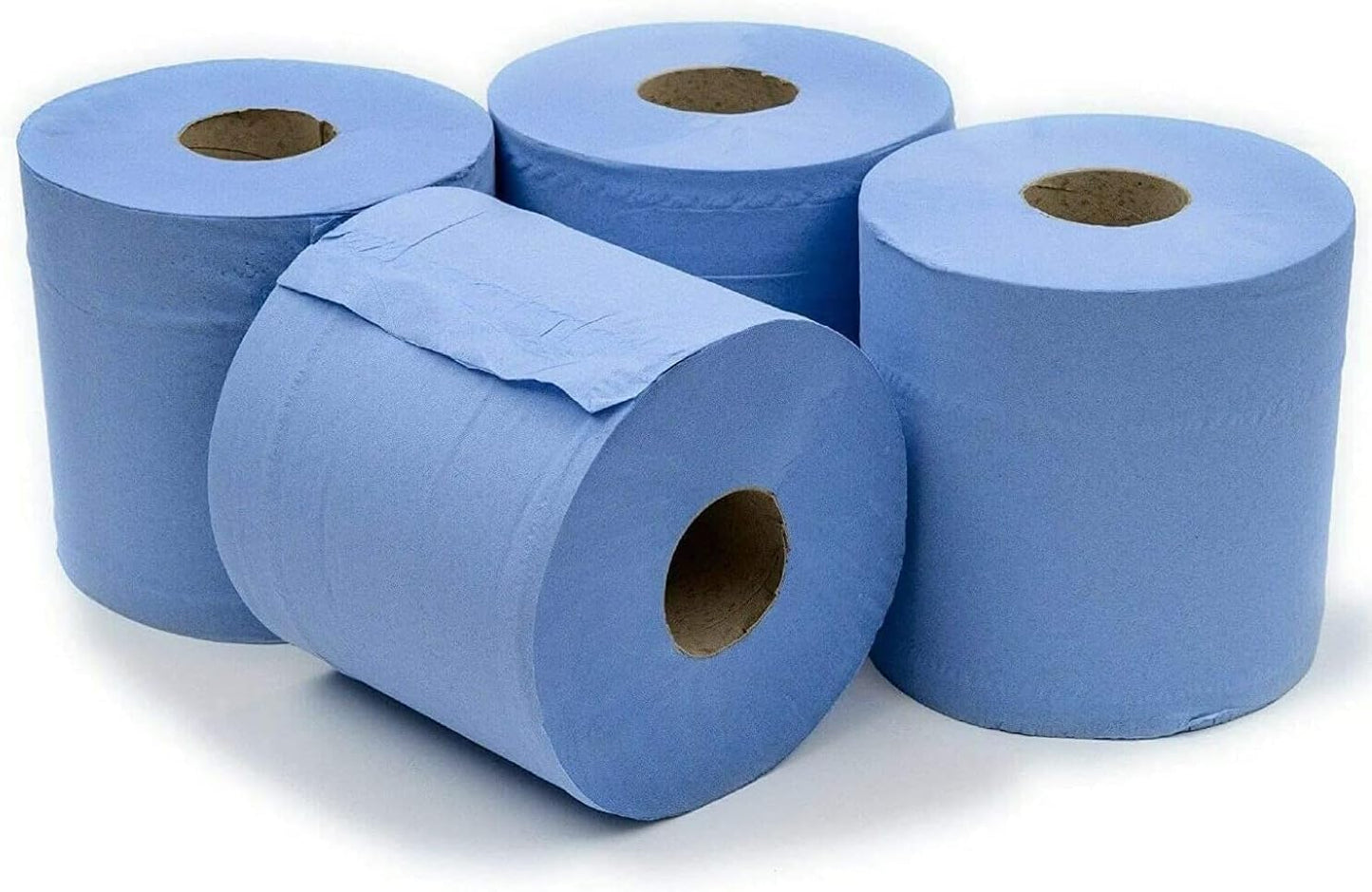 Centrefeed Blue Rolls 2 Ply 6 Pack