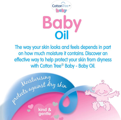 Cotton Tree Baby Oil 300ml