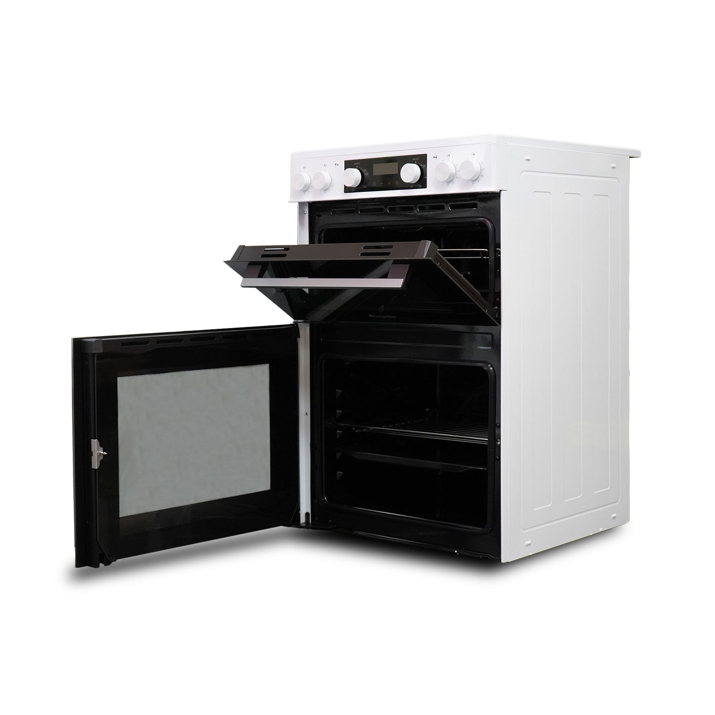 Montpellier MDAFCD60FW 60cm Ceramic Double Cooker in White