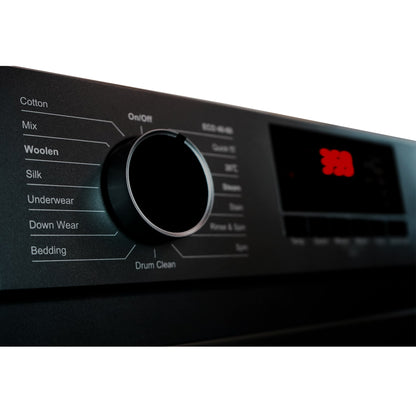 Montpellier MDAWM1014K 10kg 1400rpm Washing Machine in Black