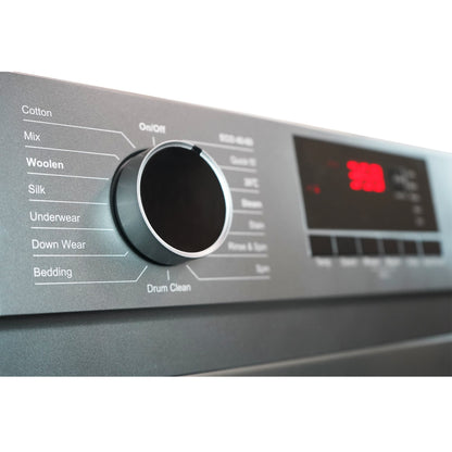 Montpellier MDAWM1014S 10kg 1400rpm Washing Machine in Silver
