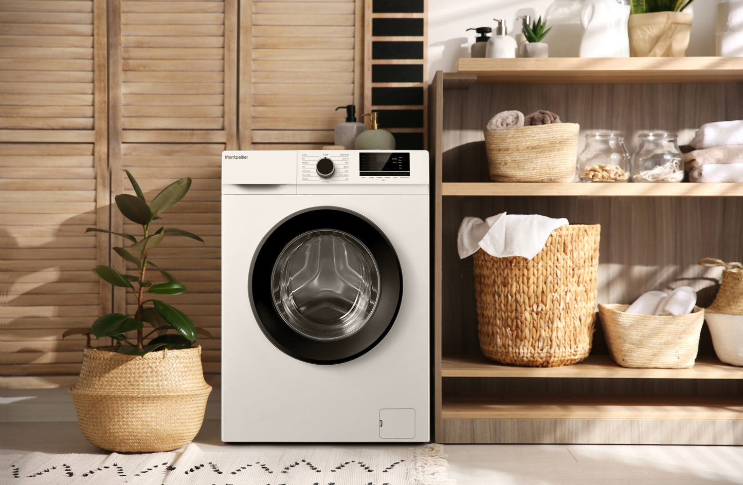 Montpellier MDAWM814W 8kg 1400rpm Washing Machine in White