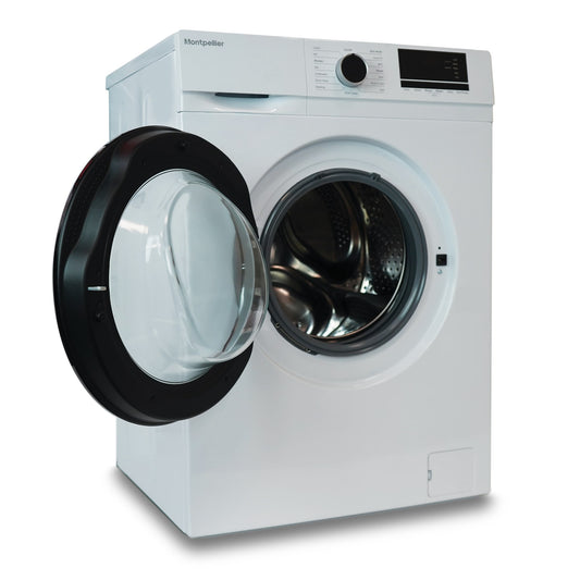 Montpellier MDAWM814W 8kg 1400rpm Washing Machine in White