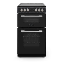 Montpellier MDOC50FK 50cm Double Ceramic Cooker in Black