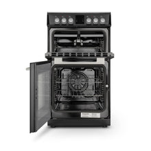 Montpellier MDOC50FK 50cm Double Ceramic Cooker in Black