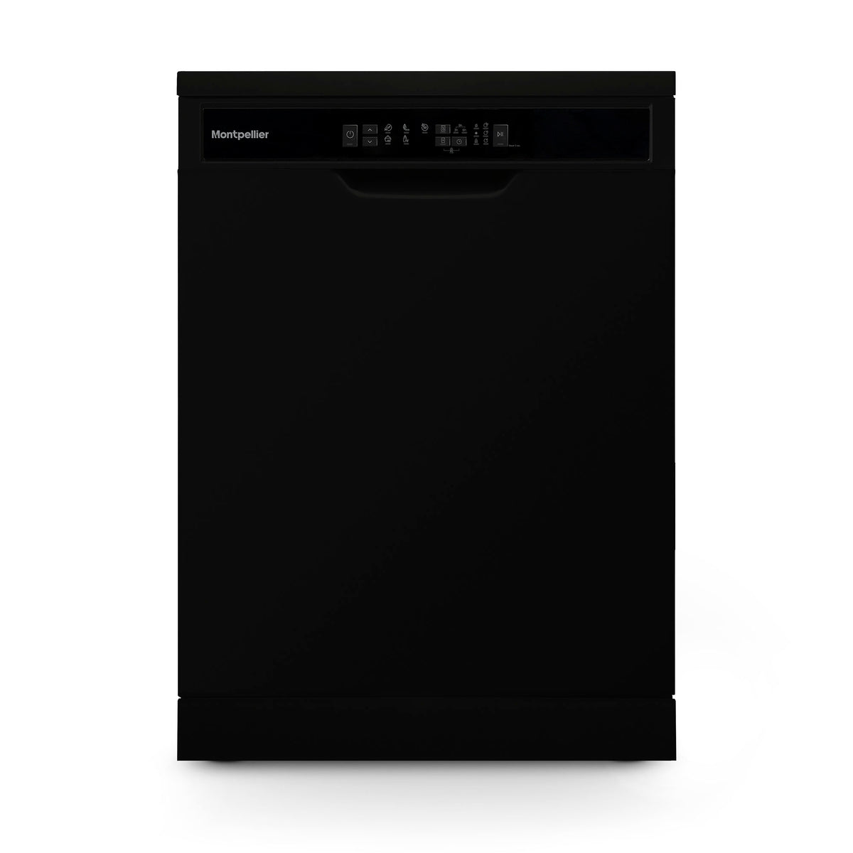 Montpellier MDWD1354K 60cm Freestanding Dishwasher in Black