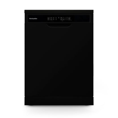 Montpellier MDWD1354K 60cm Freestanding Dishwasher in Black
