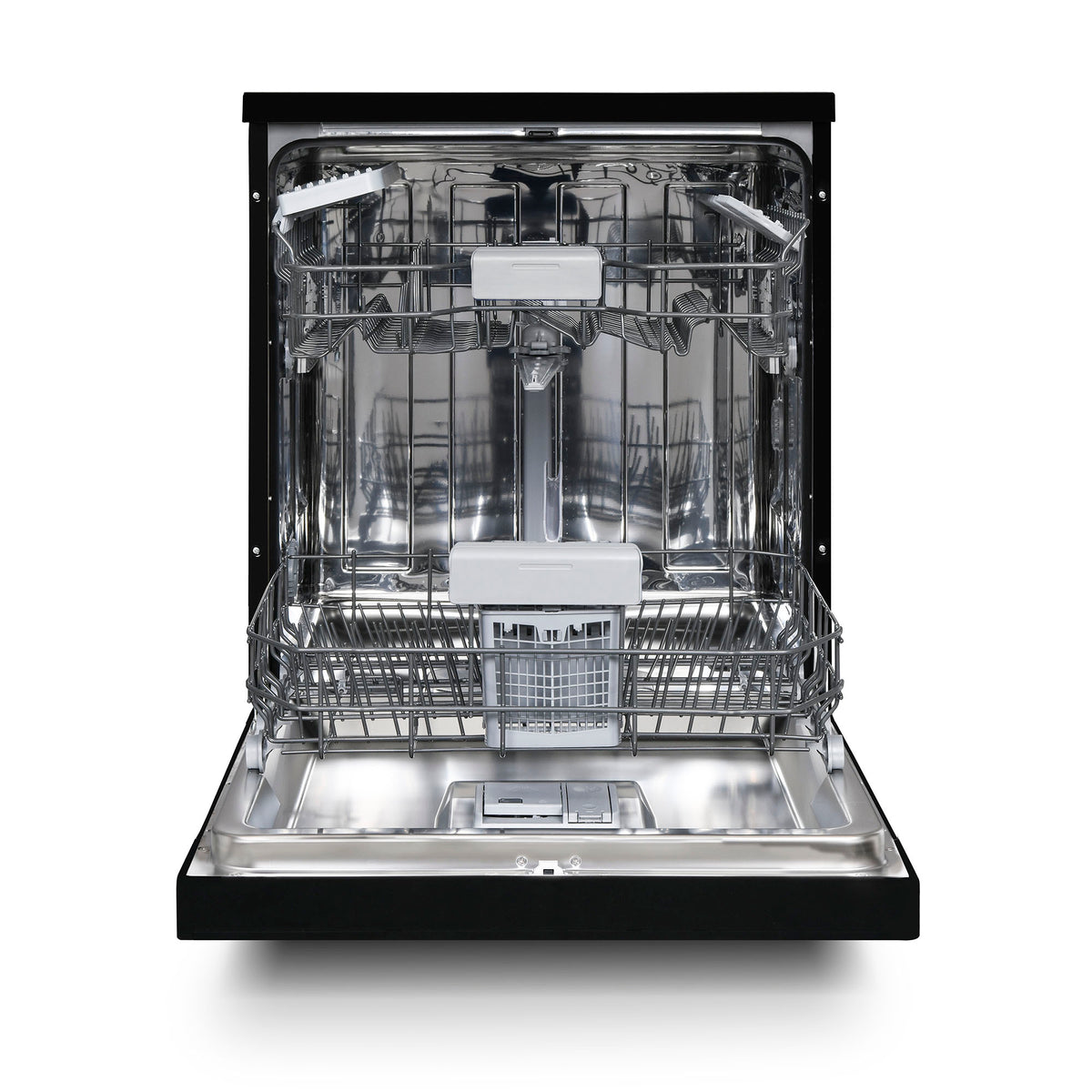 Montpellier MDWD1464K 60cm Freestanding Dishwasher in Black