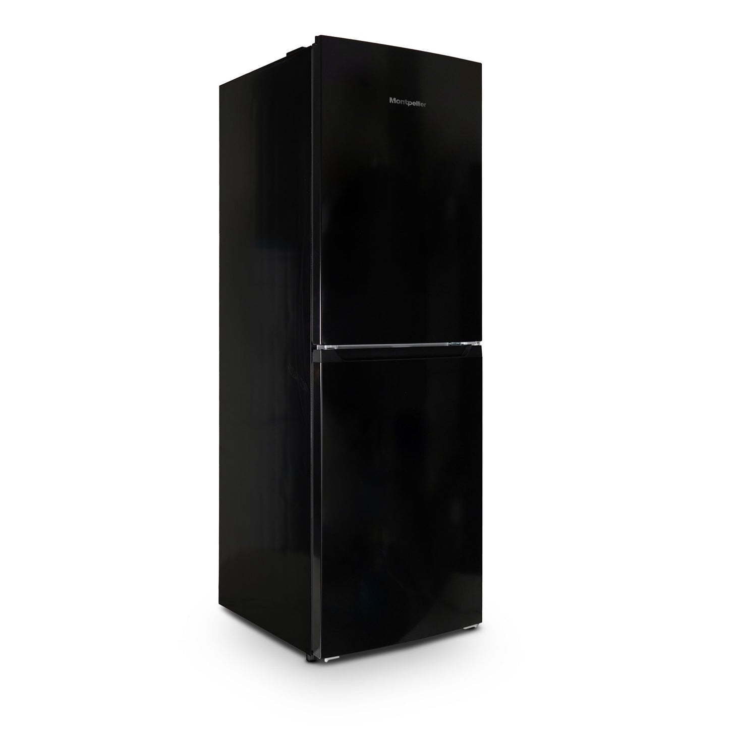 Montpellier MNF167EBK No Frost Fridge Freezer in Black