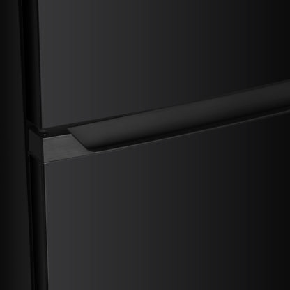 Montpellier MNF167EBK No Frost Fridge Freezer in Black