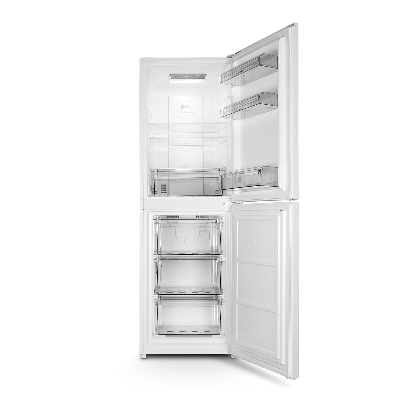Montpellier MNF167EW 167cm No Frost Fridge Freezer in White