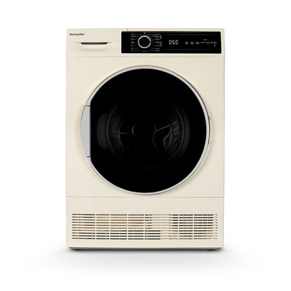 Montpellier MTDC8SDC 8Kg Condenser Sensor Dry Tumble Dryer in Cream