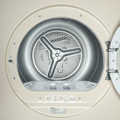 Montpellier MTDC8SDC 8Kg Condenser Sensor Dry Tumble Dryer in Cream