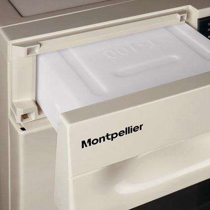 Montpellier MTDC8SDC 8Kg Condenser Sensor Dry Tumble Dryer in Cream