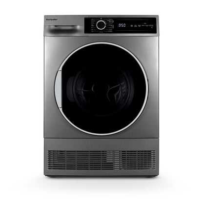 Montpellier MTDC8SDS 8Kg Condenser Sensor Dry Tumble Dryer in Silver
