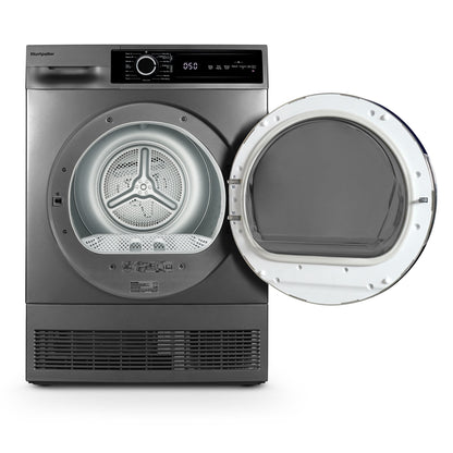 Montpellier MTDC8SDS 8Kg Condenser Sensor Dry Tumble Dryer in Silver